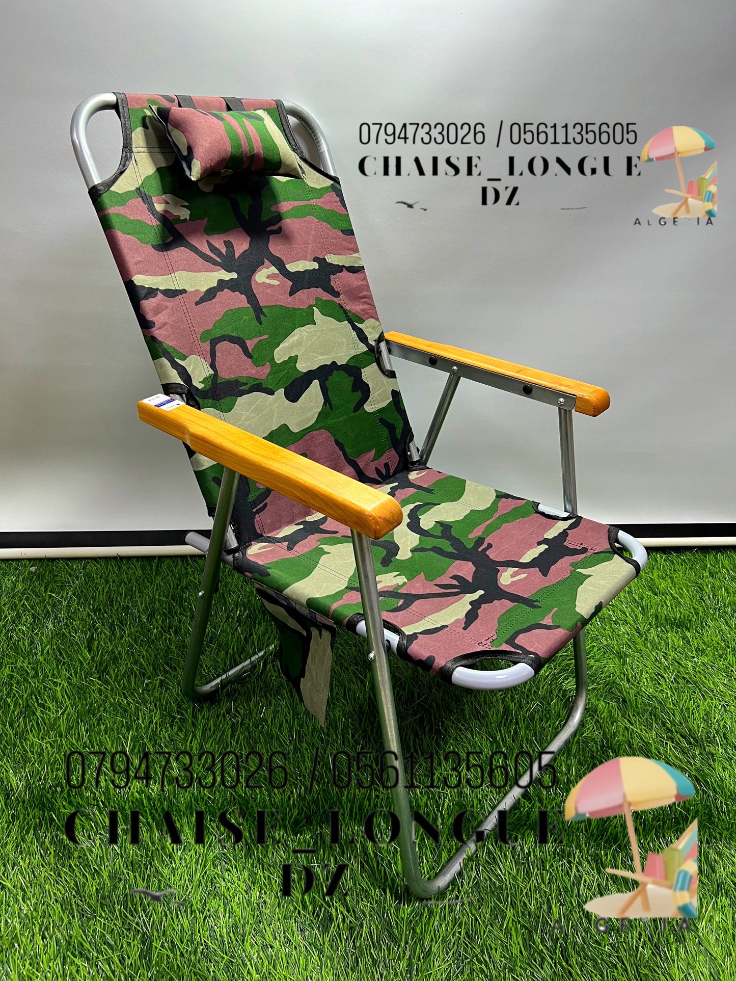 Promotion chaise pliante bois
