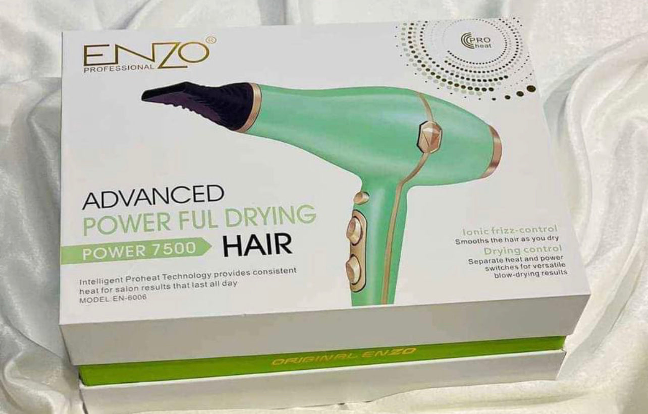 ENZO Professional Hair Dryer 7500 POWER EN-6006