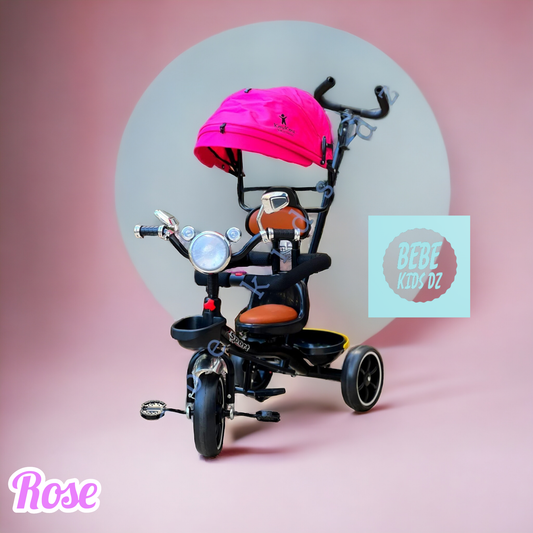 Vélo bébé Tricycle poussette musical